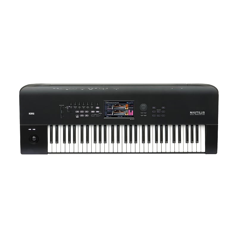 Музыкальная рабочая станция Korg Nautilus 61 с функцией сэмплирования/записи звука NAUTILUS61
Музыкальная рабочая станция Korg Nautilus 61 с функцией сэмплирования/записи звука NAUTILUS61