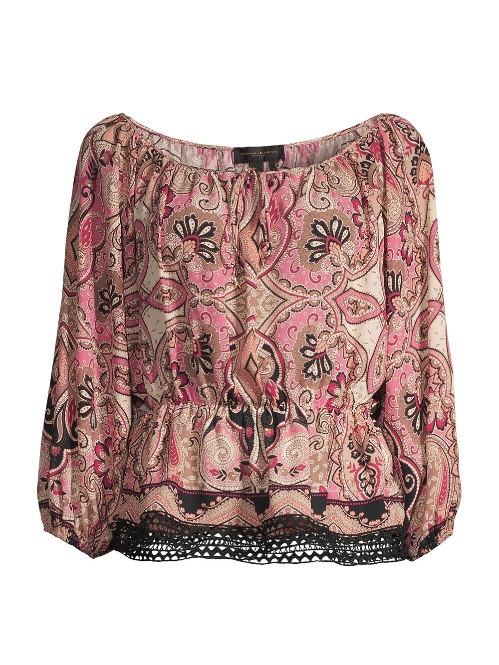 Блузка Rustic Chic Georgette Poet с узором пейсли Donna Karan New York, разноцветный
Блузка Rustic Chic Georgette Poet с узором пейсли Donna Karan New York, разноцветный
