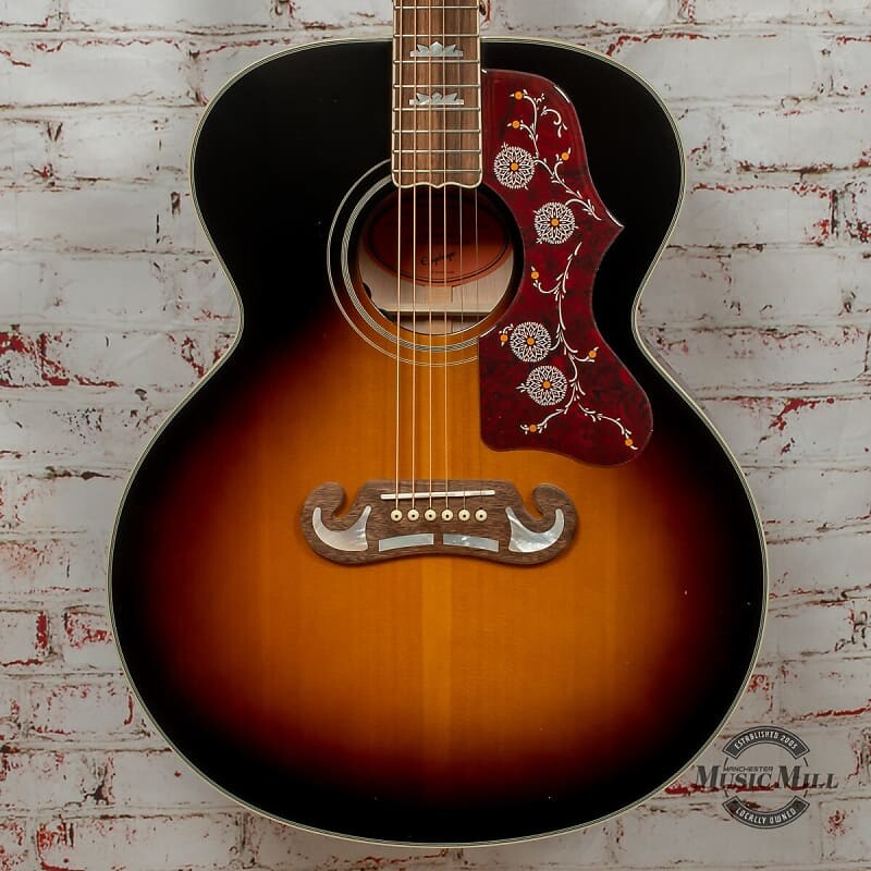 Epiphone Inspired By Gibson J-200 - Акустическая гитара Aged Vintage Sunburst Gloss x3668 Epiphone Inspired By Gibson J-200 EC Aged Guitar x9377
Epiphone Inspired By Gibson J-200 - Акустическая гитара Aged Vintage Sunburst Gloss x3668 Epiphone Inspired By Gibson J-200 EC Aged Guitar x9377