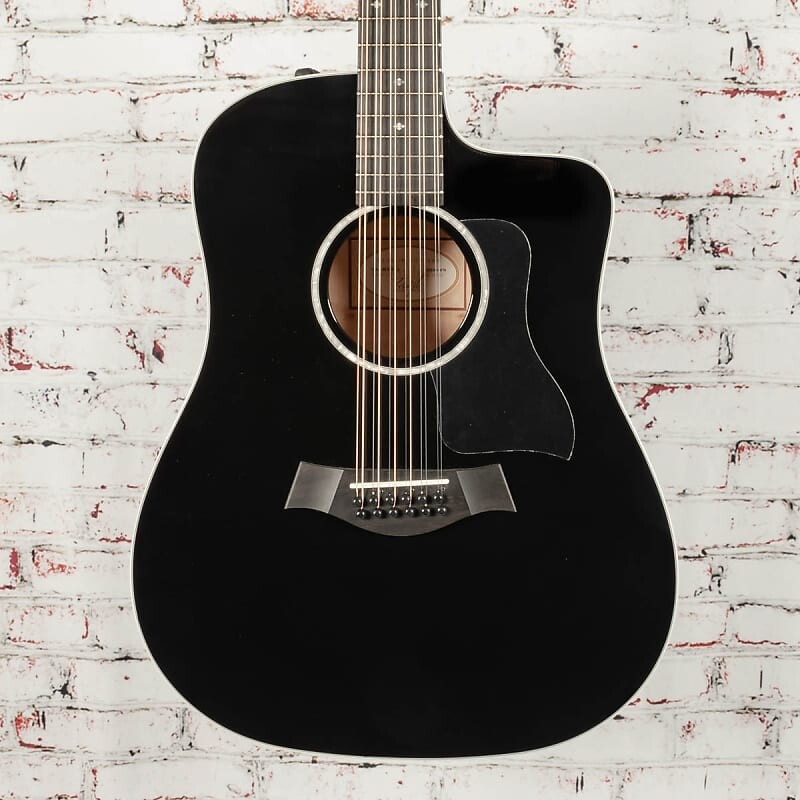 Taylor 250ce Deluxe 12-струнная акустическая/электрическая гитара черного цвета x2156 Taylor 250ce Deluxe 12-String /Electric Guitar x2156
Taylor 250ce Deluxe 12-струнная акустическая/электрическая гитара черного цвета x2156 Taylor 250ce Deluxe 12-String /Electric Guitar x2156
