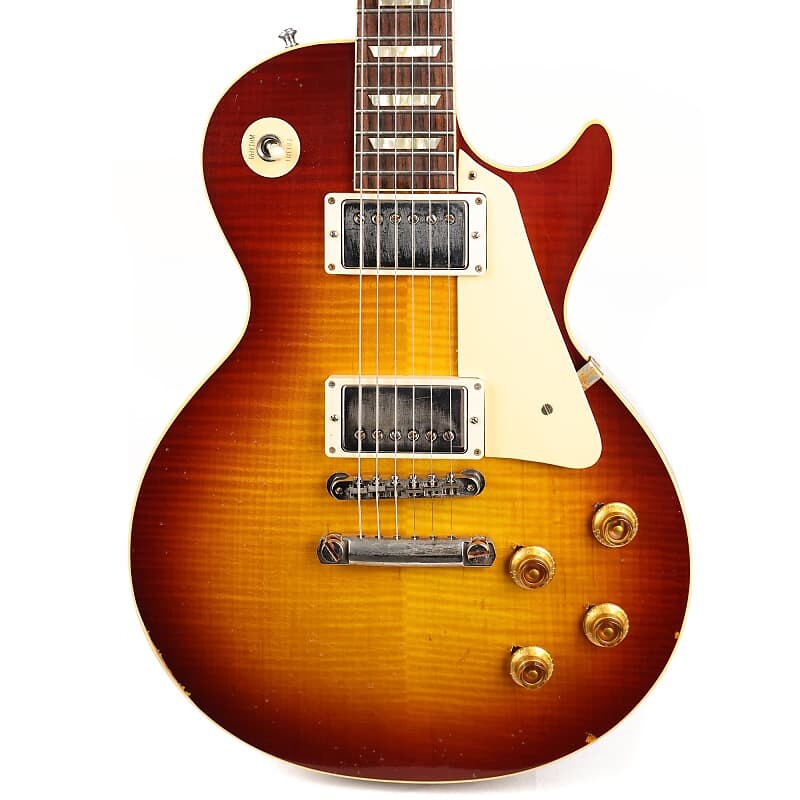 Gibson Custom Shop 1960 Les Paul Standard Reissue Tomato Soup Burst Murphy Lab Ultra Light Aged
Gibson Custom Shop 1960 Les Paul Standard Reissue Tomato Soup Burst Murphy Lab Ultra Light Aged
