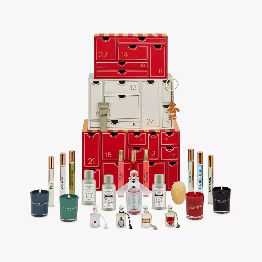 Адвент-календарь, парфюмерный набор, Penhaligon’s Baker’s Box Of Delights, 24 предмета
Адвент-календарь, парфюмерный набор, Penhaligon’s Baker’s Box Of Delights, 24 предмета