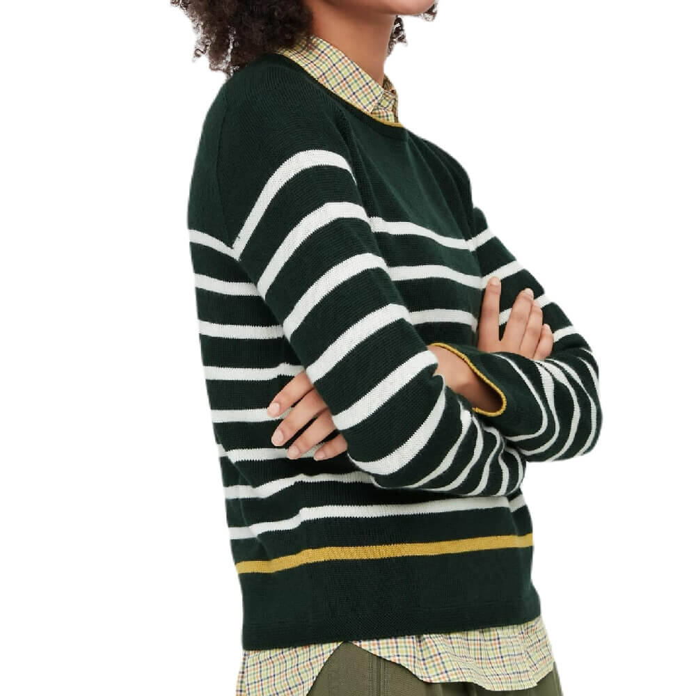 Джемпер Uniqlo Ines De La Fressange 3D Knit Seamless Merino Blend Striped Crew Neck, темно-зеленый/бежевый
Джемпер Uniqlo Ines De La Fressange 3D Knit Seamless Merino Blend Striped Crew Neck, темно-зеленый/бежевый