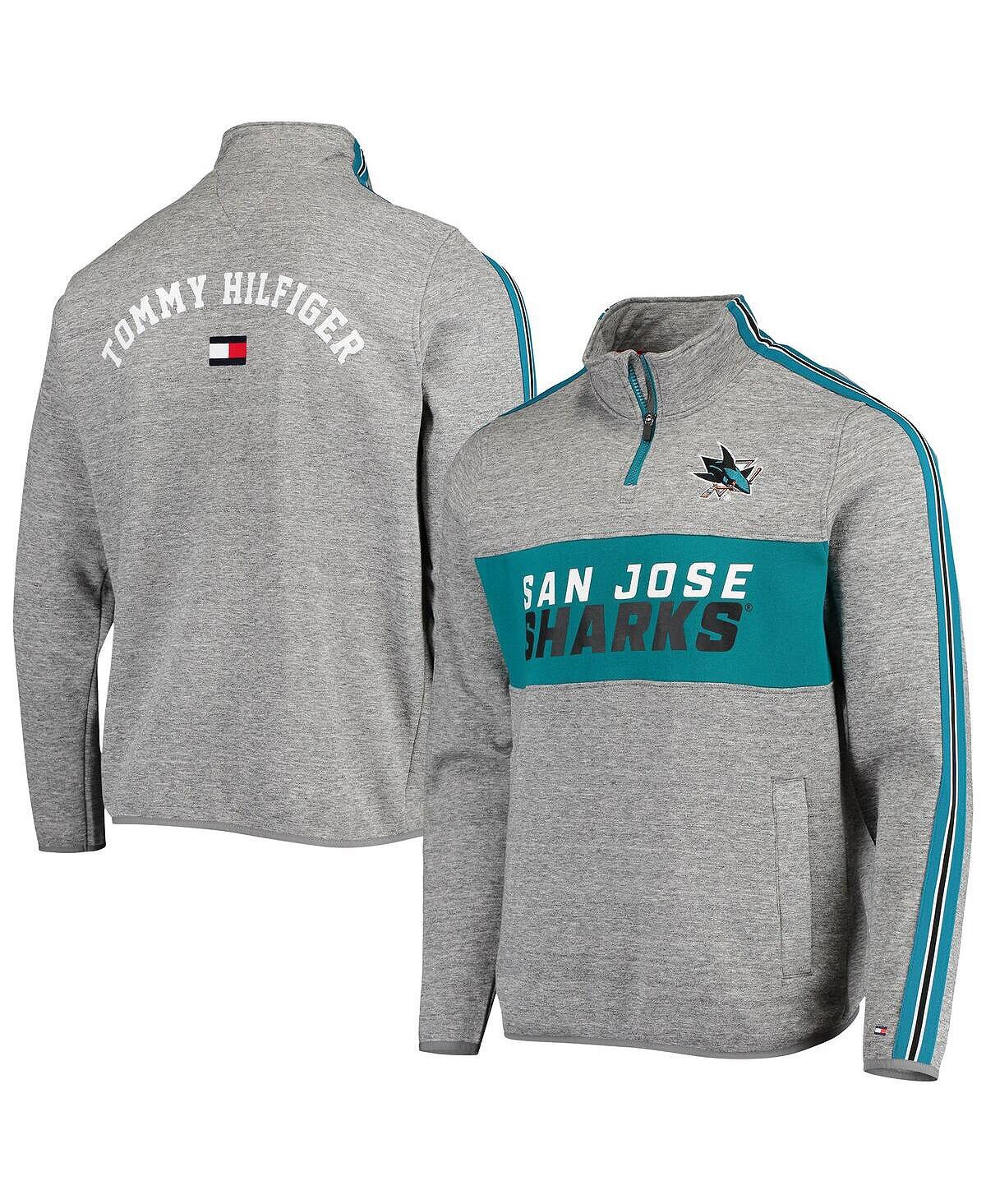 Мужская серая куртка san jose sharks mario с молнией на четверть с мелким принтом Tommy Hilfiger, мульти
Мужская серая куртка san jose sharks mario с молнией на четверть с мелким принтом Tommy Hilfiger, мульти