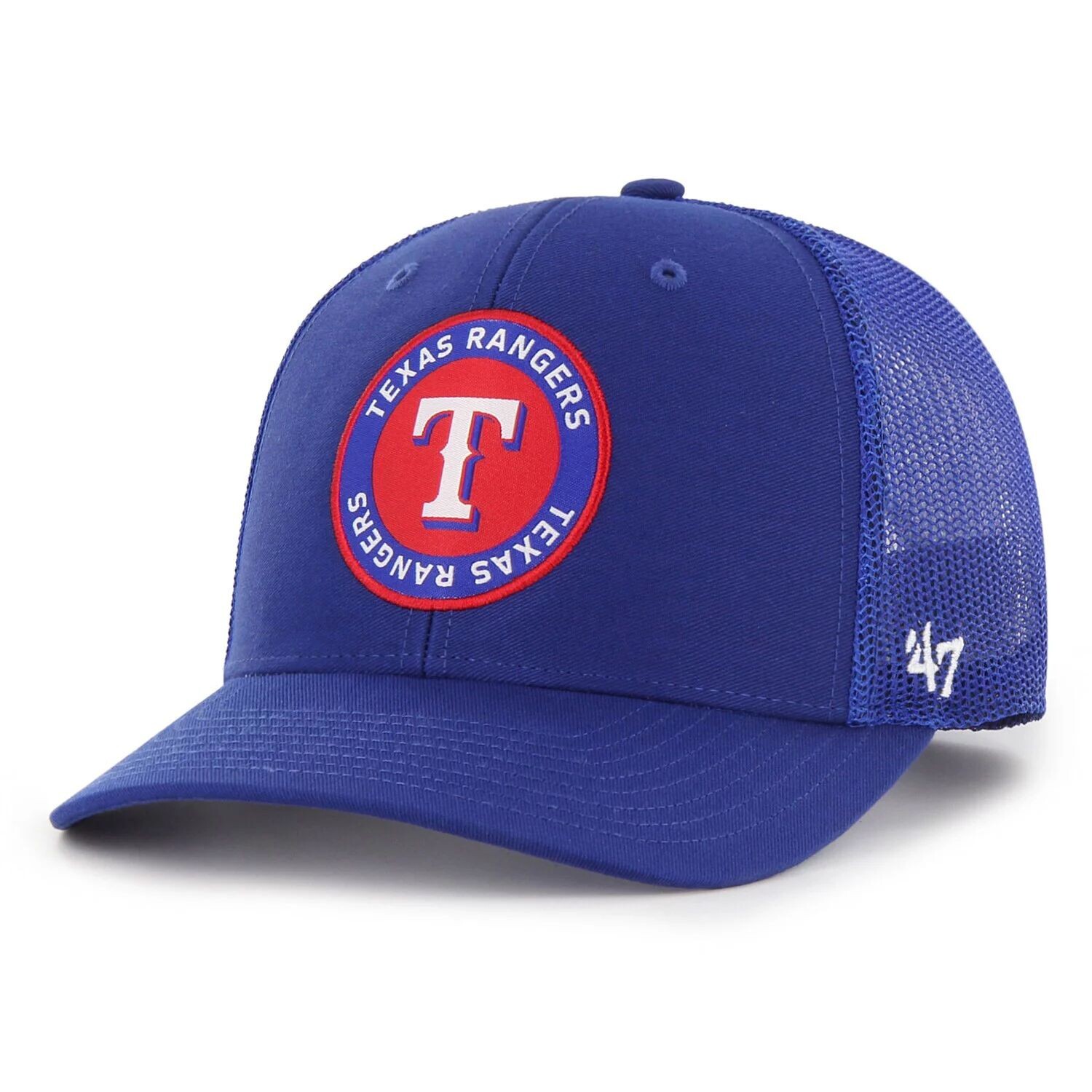 Мужская бейсболка Royal Texas Rangers '47 представляет регулируемую кепку Trucker
Мужская бейсболка Royal Texas Rangers '47 представляет регулируемую кепку Trucker