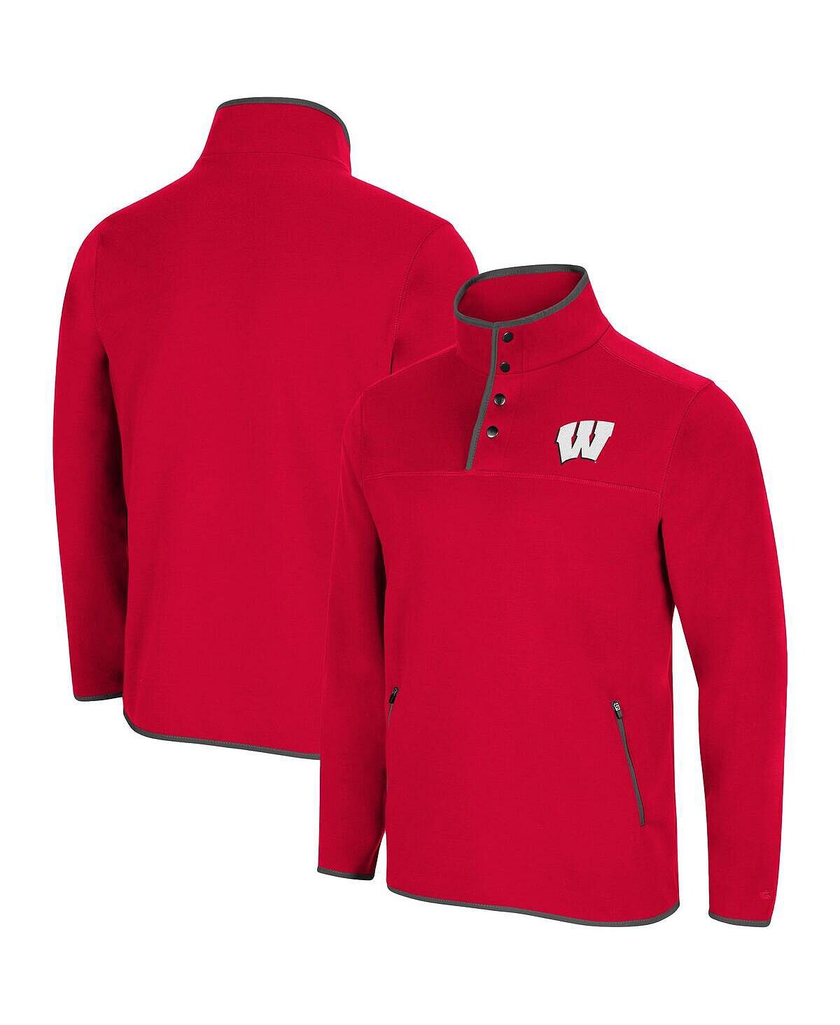 Мужская красная куртка wisconsin badgers rebound snap pullover Colosseum, красный
Мужская красная куртка wisconsin badgers rebound snap pullover Colosseum, красный