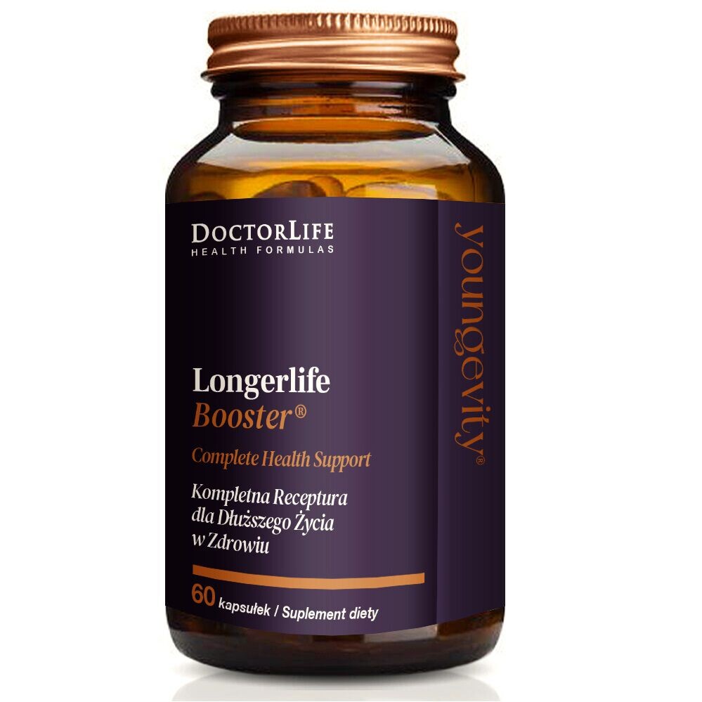 Doctor Life LongerLife Booster пищевая добавка для поддержания здоровья, 60 капсул/1 упаковка
Doctor Life LongerLife Booster пищевая добавка для поддержания здоровья, 60 капсул/1 упаковка