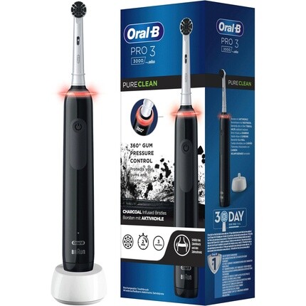 Электрическая зубная щетка Oral B Pro 3 3000 Reine Clean — черный/коричневый, Oral-B
Электрическая зубная щетка Oral B Pro 3 3000 Reine Clean — черный/коричневый, Oral-B