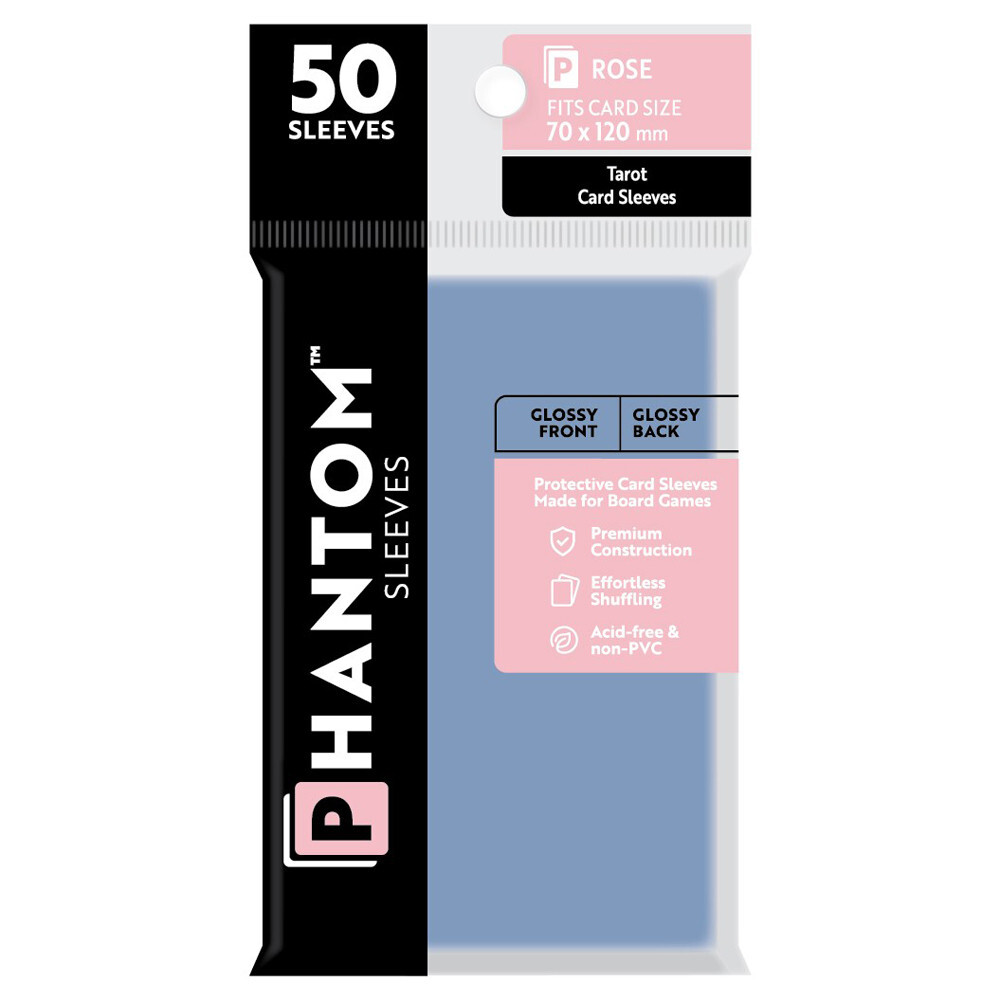 Аксессуары Capstone Games Phantom Sleeves: Rose Size 70 x 120mm - Glossy/Glossy (50)
Аксессуары Capstone Games Phantom Sleeves: Rose Size 70 x 120mm - Glossy/Glossy (50)