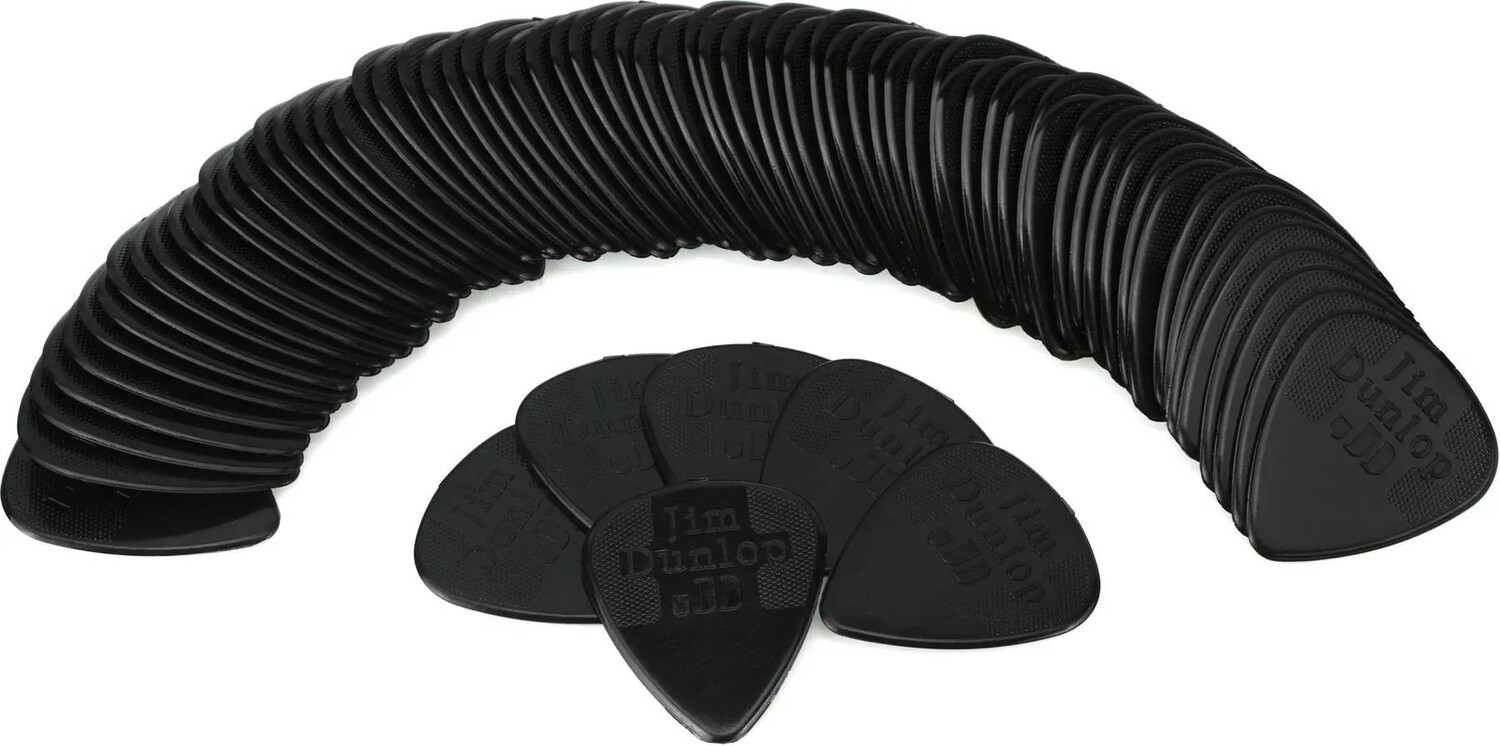 Стандартные нейлоновые медиаторы Dunlop 44R100 для гитары — 1,0 мм, черные (72 шт.)
Стандартные нейлоновые медиаторы Dunlop 44R100 для гитары — 1,0 мм, черные (72 шт.)