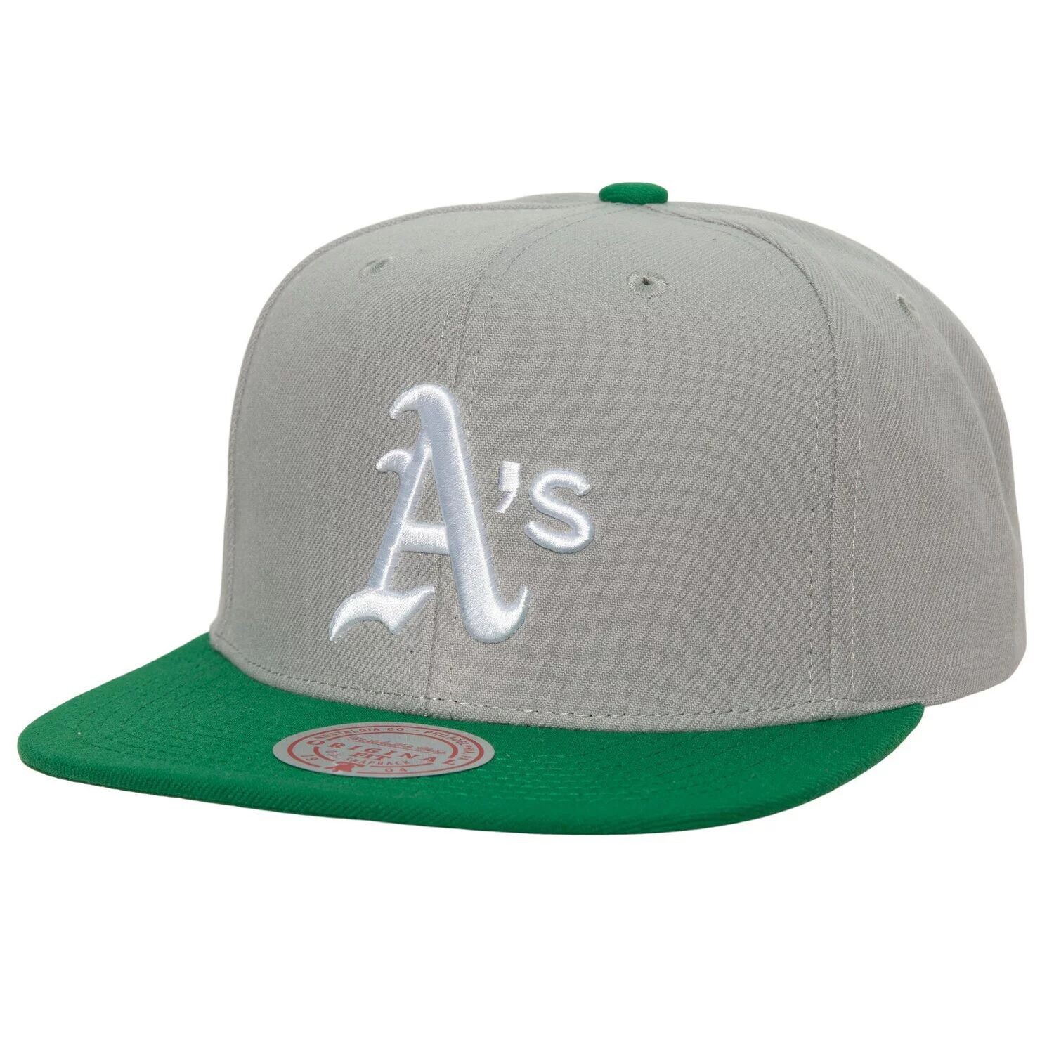Мужская выездная бейсболка Mitchell & Ness Grey Oakland Athletics Cooperstown Collection Away Snapback
Мужская выездная бейсболка Mitchell & Ness Grey Oakland Athletics Cooperstown Collection Away Snapback