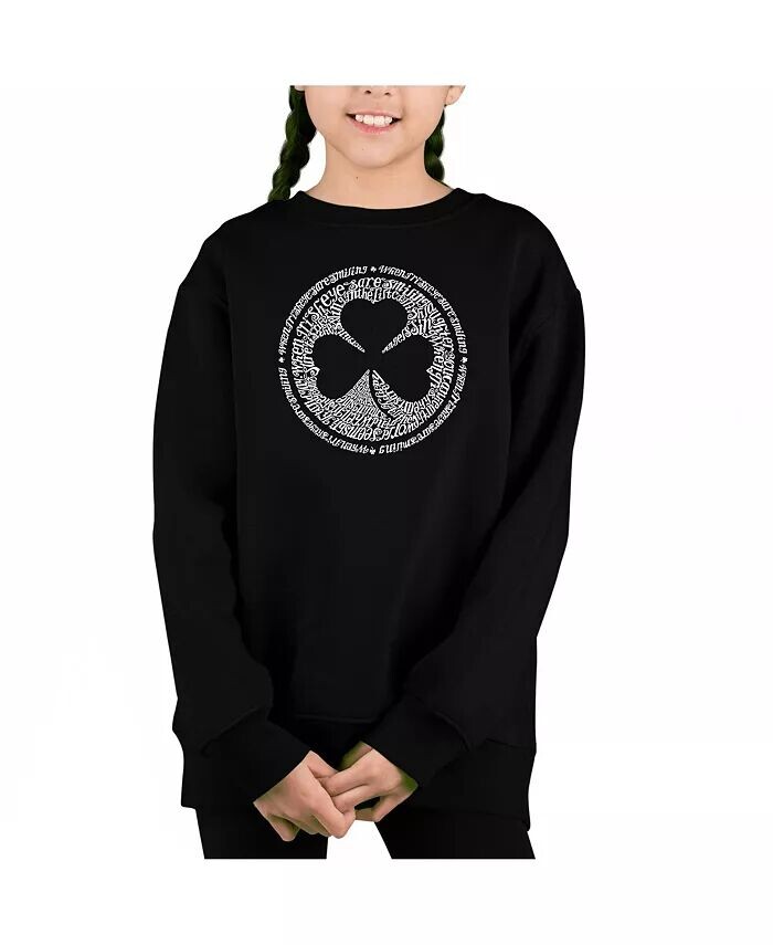 Текст песни When Irish Eyes Are Smiling - Big Girl's Word Art Crewneck Sweatshirt La Pop Art, черный
Текст песни When Irish Eyes Are Smiling - Big Girl's Word Art Crewneck Sweatshirt La Pop Art, черный