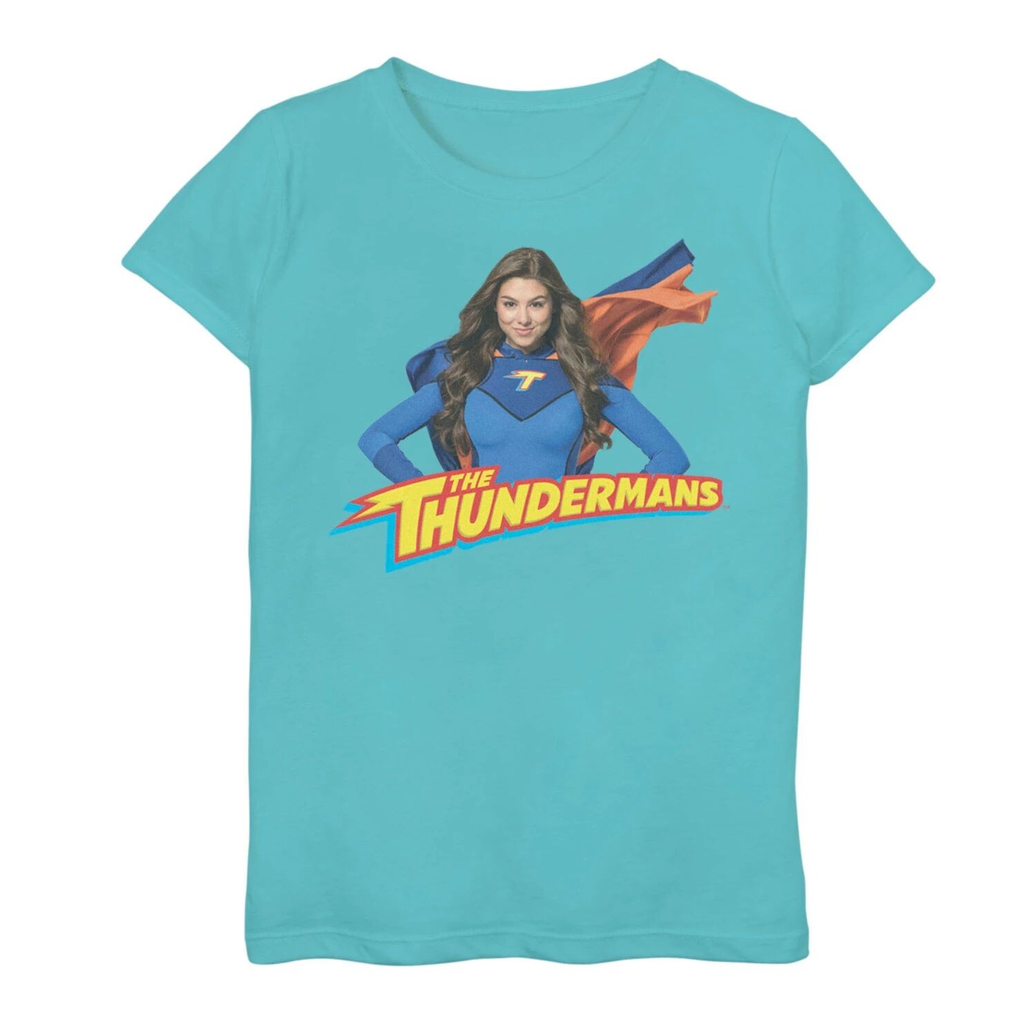 Футболка с графическим рисунком и логотипом The Thundermans для девочек 7–16 лет, Фиби Громовержец, бюст и портрет Nickelodeon
Футболка с графическим рисунком и логотипом The Thundermans для девочек 7–16 лет, Фиби Громовержец, бюст и портрет Nickelodeon