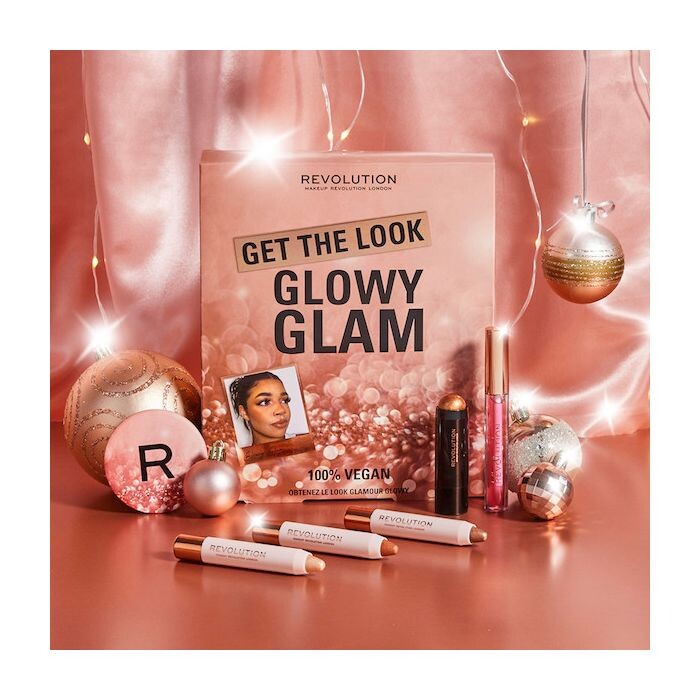 Набор косметики Get The Look Glowy Glam Set de Maquillaje Revolution, Set 6 productos
Набор косметики Get The Look Glowy Glam Set de Maquillaje Revolution, Set 6 productos