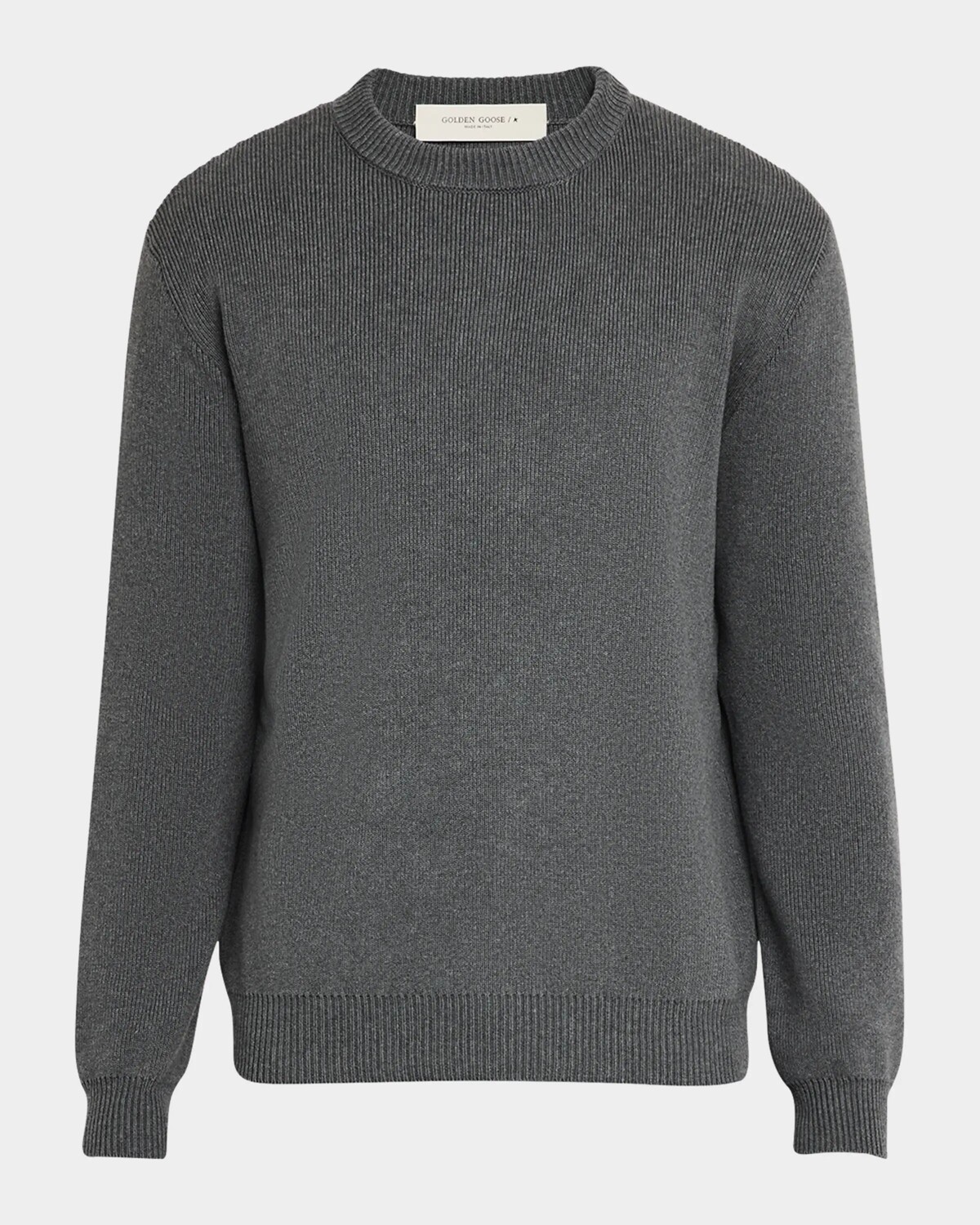Мужской свитер круглой вязки Golden MS стандартной вязки Golden Goose, цвет Dark Grey Melange
Мужской свитер круглой вязки Golden MS стандартной вязки Golden Goose, цвет Dark Grey Melange