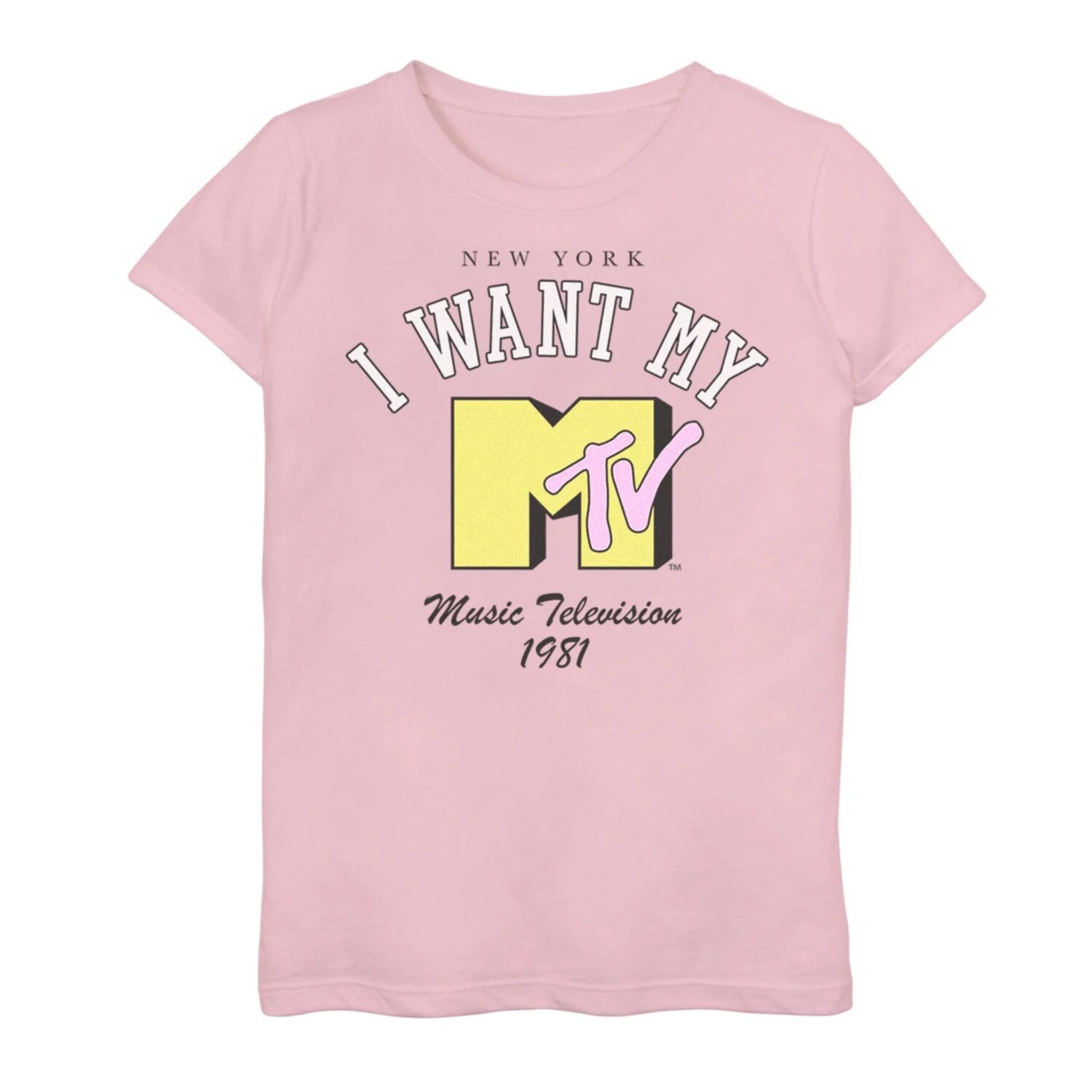 Бордовая футболка с логотипом MTV NY для девочек 7–16 лет «I Want My MTV NY» Licensed Character
Бордовая футболка с логотипом MTV NY для девочек 7–16 лет «I Want My MTV NY» Licensed Character
