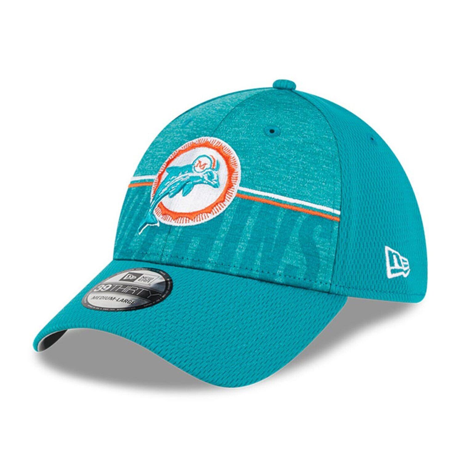 Мужская кепка New Era Aqua Miami Dolphins 2023 NFL Training Camp Throwback 39THIRTY Flex Fit Hat
Мужская кепка New Era Aqua Miami Dolphins 2023 NFL Training Camp Throwback 39THIRTY Flex Fit Hat