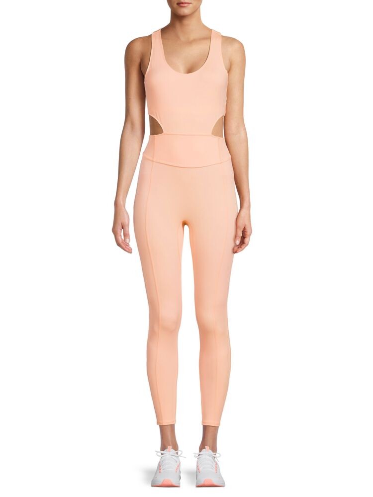 Комбинезон Back It Up с вырезом и перекрещивающейся спиной Free People, цвет Peach 
Комбинезон Back It Up с вырезом и перекрещивающейся спиной Free People, цвет Peach