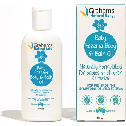 Grahams Skincare Natural Kids Масло для тела и ванн от экземы 100 мл Grahams Natural, Синий
Grahams Skincare Natural Kids Масло для тела и ванн от экземы 100 мл Grahams Natural, Синий