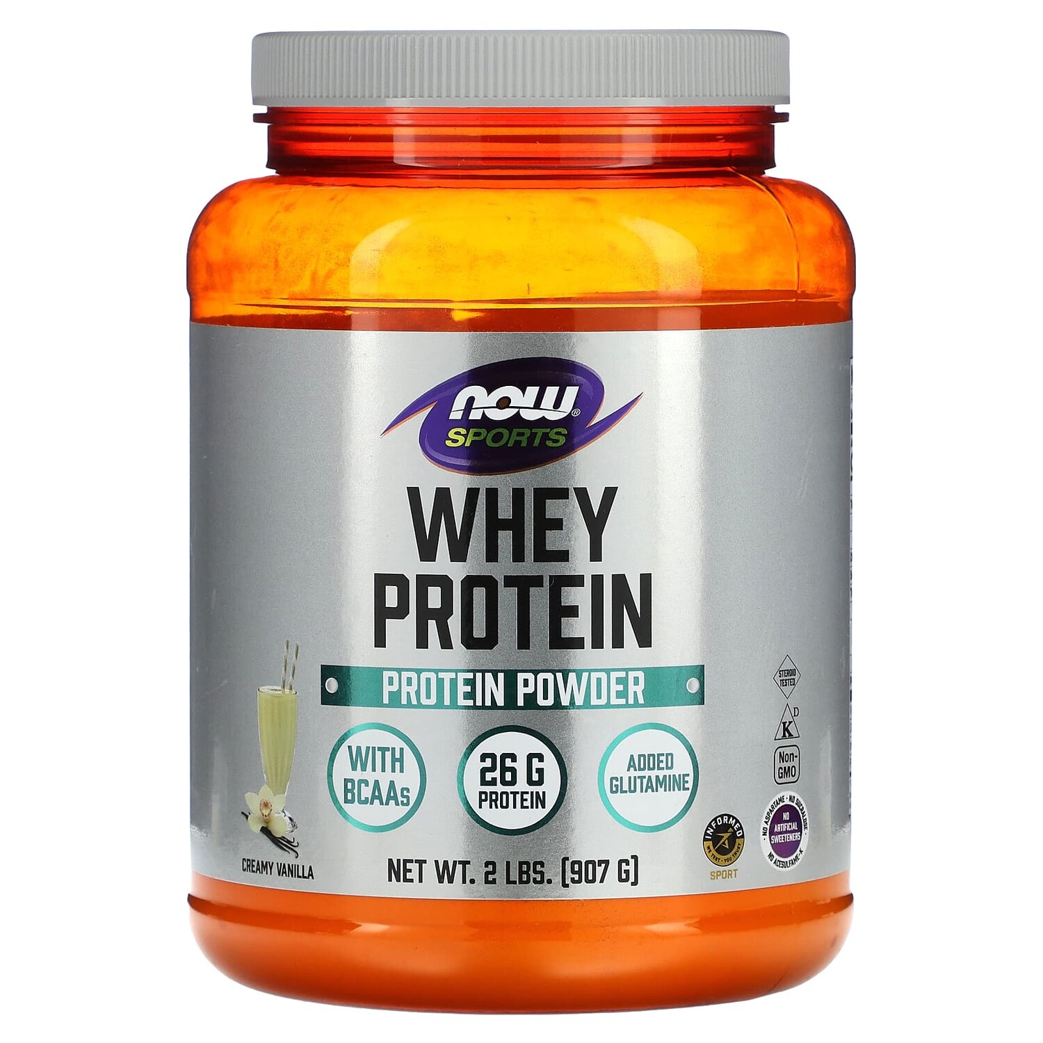 Порошок из сывороточного протеина, со вкусом ванили, 907 г (2 фунта), NOW Foods
Порошок из сывороточного протеина, со вкусом ванили, 907 г (2 фунта), NOW Foods