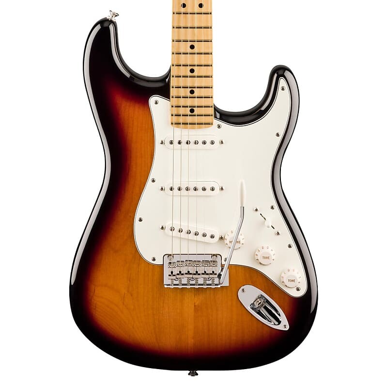 Электрогитара Fender 70th Anniversary Player Stratocaster Electric Guitar - Maple Fingerboard - 2-Color Sunburst
Электрогитара Fender 70th Anniversary Player Stratocaster Electric Guitar - Maple Fingerboard - 2-Color Sunburst