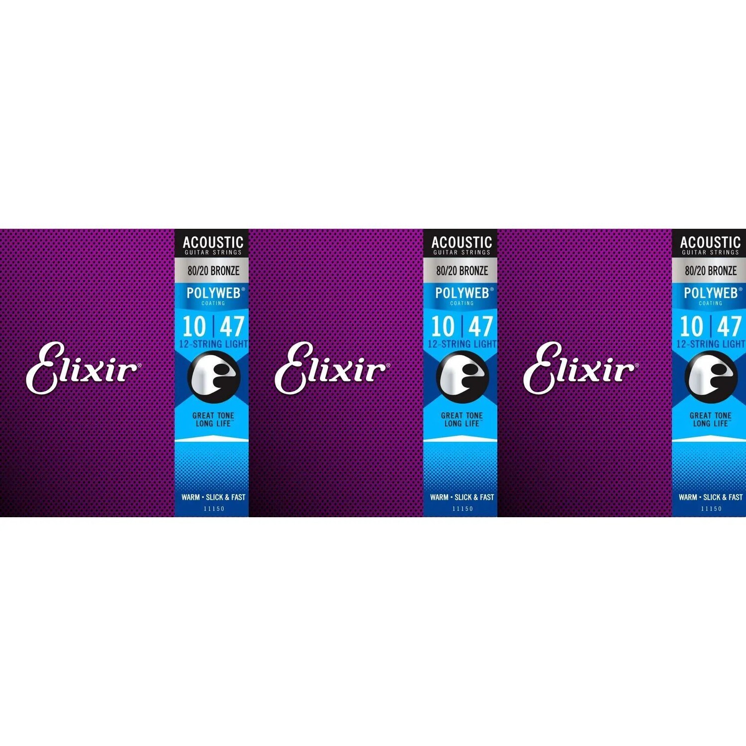 Струны Elixir Strings 11150 Polyweb 80/20 Bronze для акустической гитары — .010-.047w, легкие, 12 струн (3 шт.)
Струны Elixir Strings 11150 Polyweb 80/20 Bronze для акустической гитары — .010-.047w, легкие, 12 струн (3 шт.)