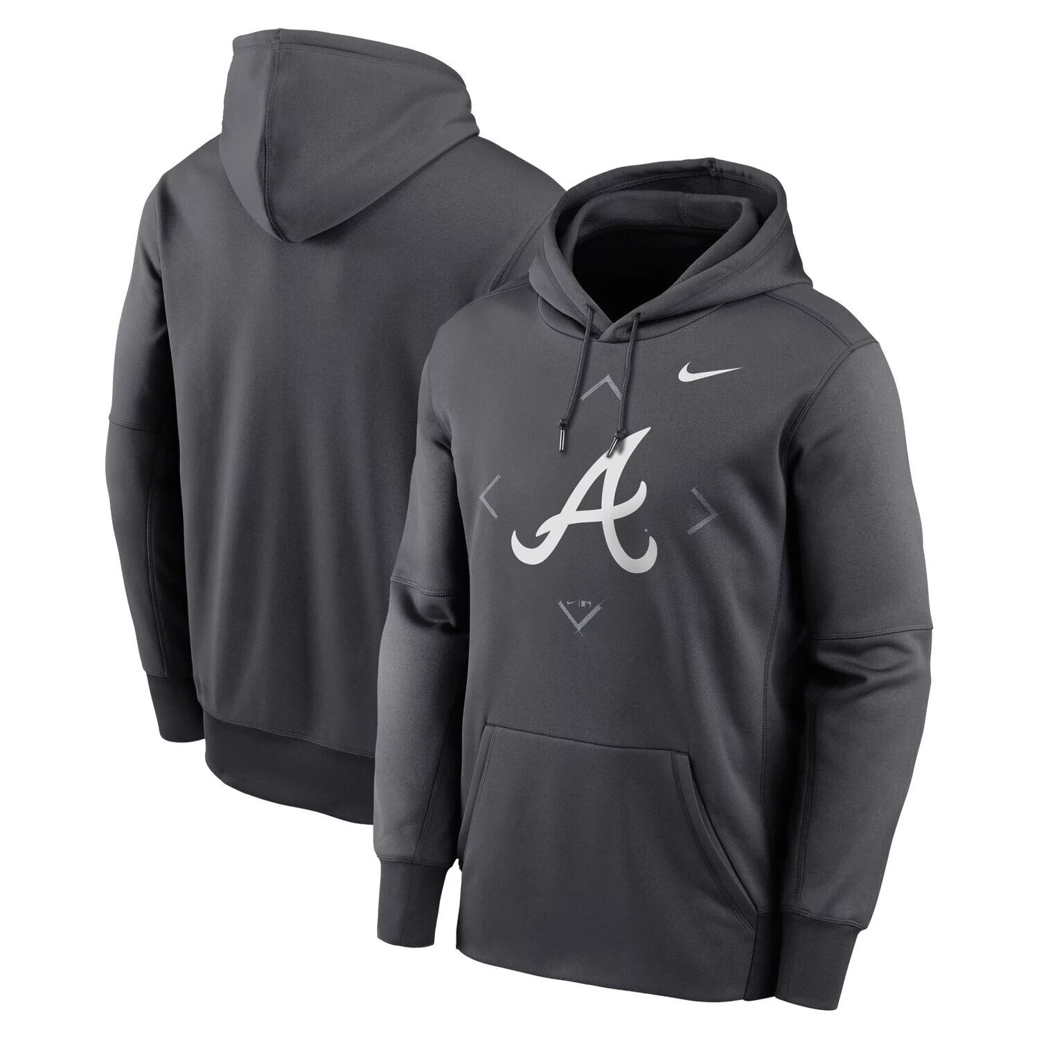 Мужской пуловер с капюшоном Atlanta Braves Bracket Icon Performance антрацитового цвета Nike
Мужской пуловер с капюшоном Atlanta Braves Bracket Icon Performance антрацитового цвета Nike