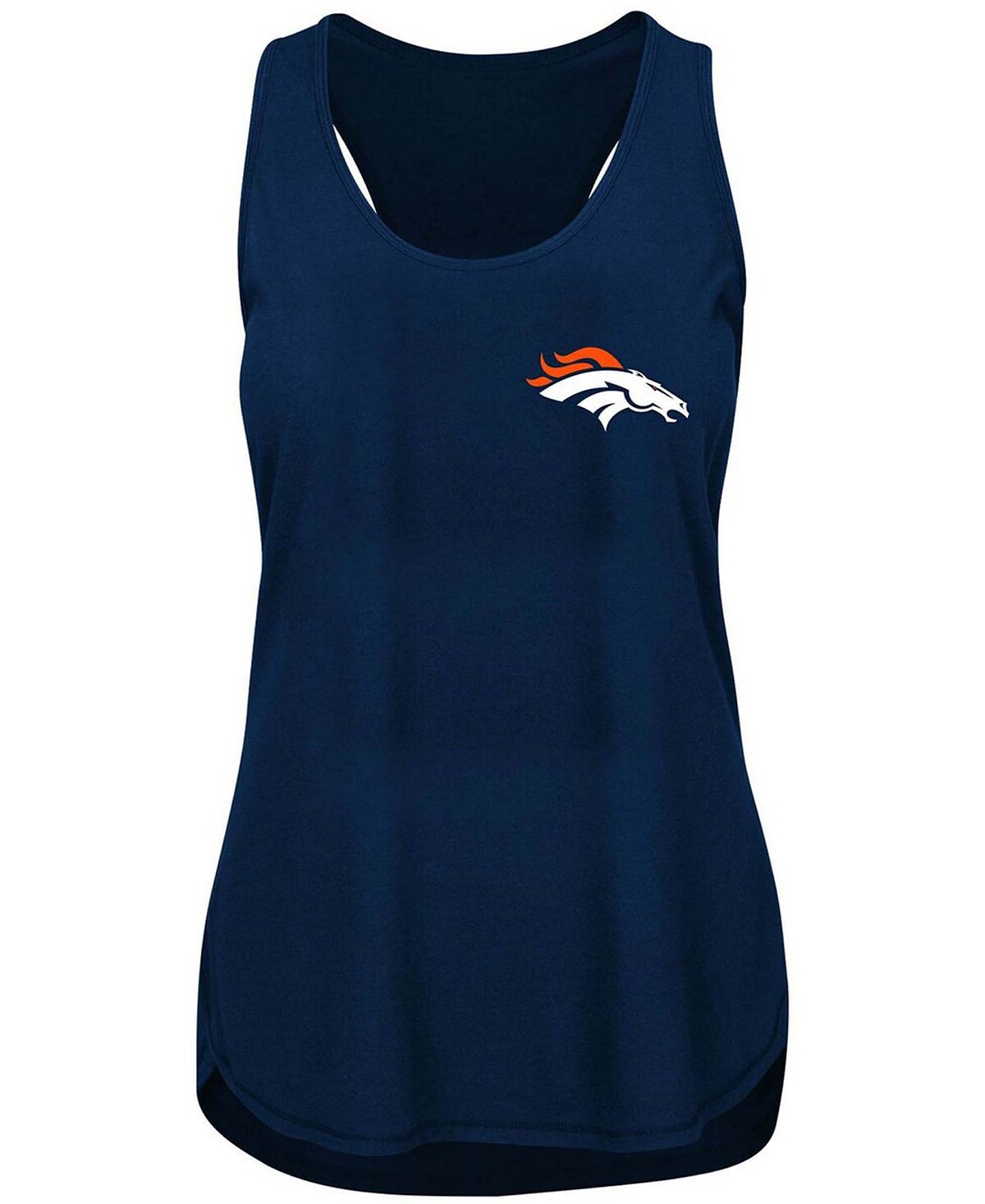 Женская темно-синяя майка больших размеров Denver Broncos Racerback Fanatics, темно-синий
Женская темно-синяя майка больших размеров Denver Broncos Racerback Fanatics, темно-синий
