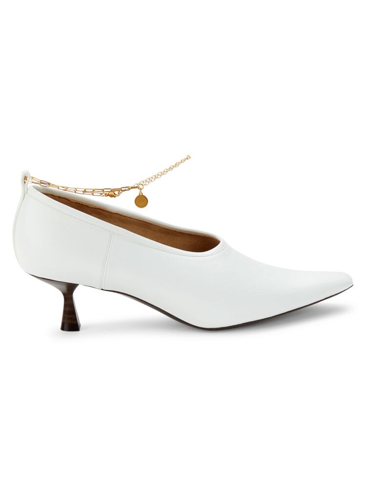 Туфли из искусственной кожи с отделкой цепочкой Stella Mccartney, цвет Pure White
Туфли из искусственной кожи с отделкой цепочкой Stella Mccartney, цвет Pure White