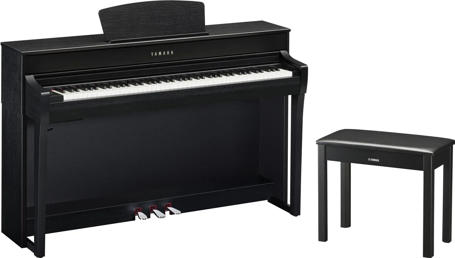 Цифровое пианино Yamaha Clavinova CLP-735 со скамейкой — матовая черная отделка
Цифровое пианино Yamaha Clavinova CLP-735 со скамейкой — матовая черная отделка