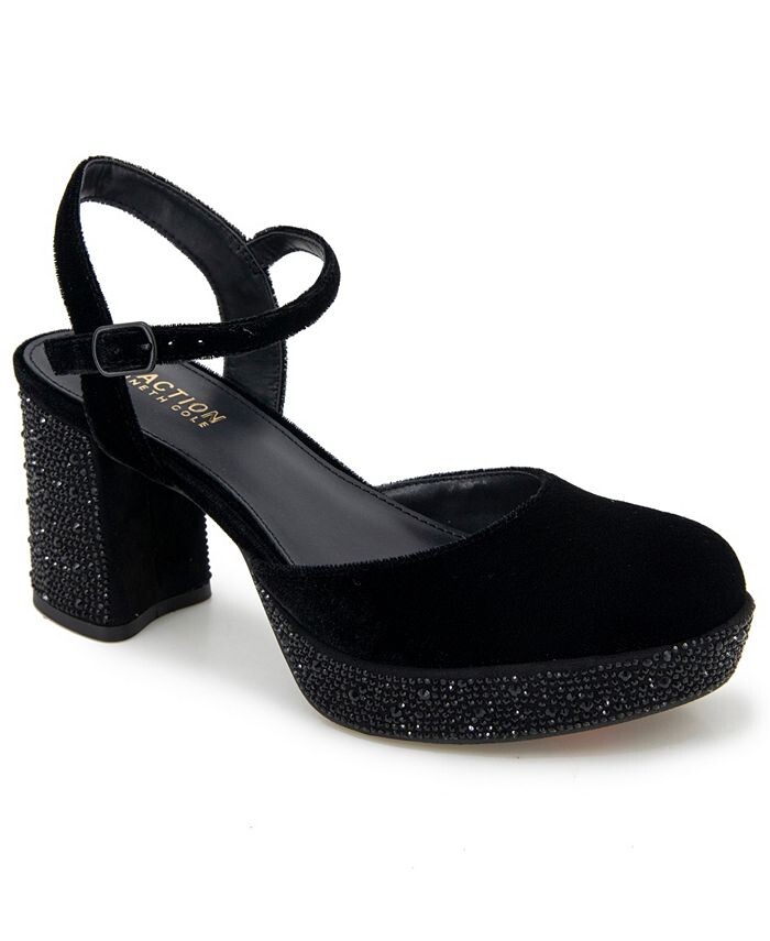 Женские туфли-лодочки на блочном каблуке India Kenneth Cole Reaction, цвет Black Velvet- Textile
Женские туфли-лодочки на блочном каблуке India Kenneth Cole Reaction, цвет Black Velvet- Textile