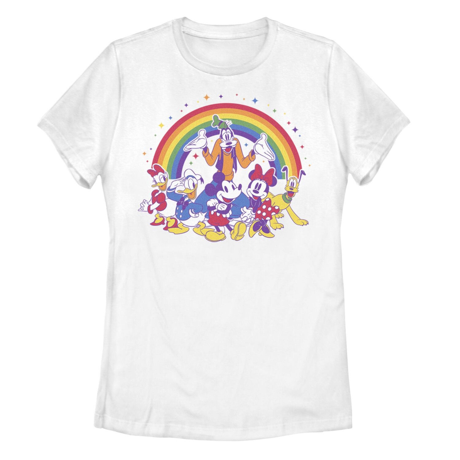 Футболка Junior's Disney Mickey And Friends в винтажном стиле с радужным портретом Licensed Character
Футболка Junior's Disney Mickey And Friends в винтажном стиле с радужным портретом Licensed Character