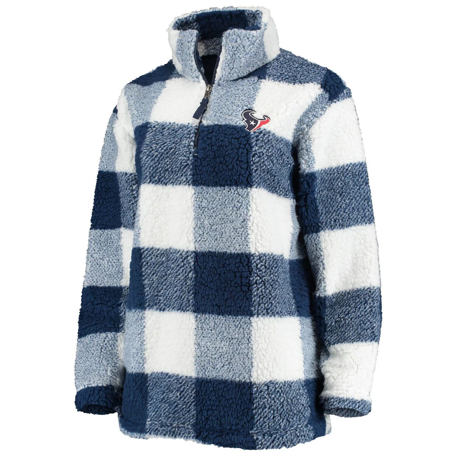 Женская темно-синяя куртка G-III 4Her by Carl Banks Houston Texans Sherpa с молнией четверть четверти G-III
Женская темно-синяя куртка G-III 4Her by Carl Banks Houston Texans Sherpa с молнией четверть четверти G-III