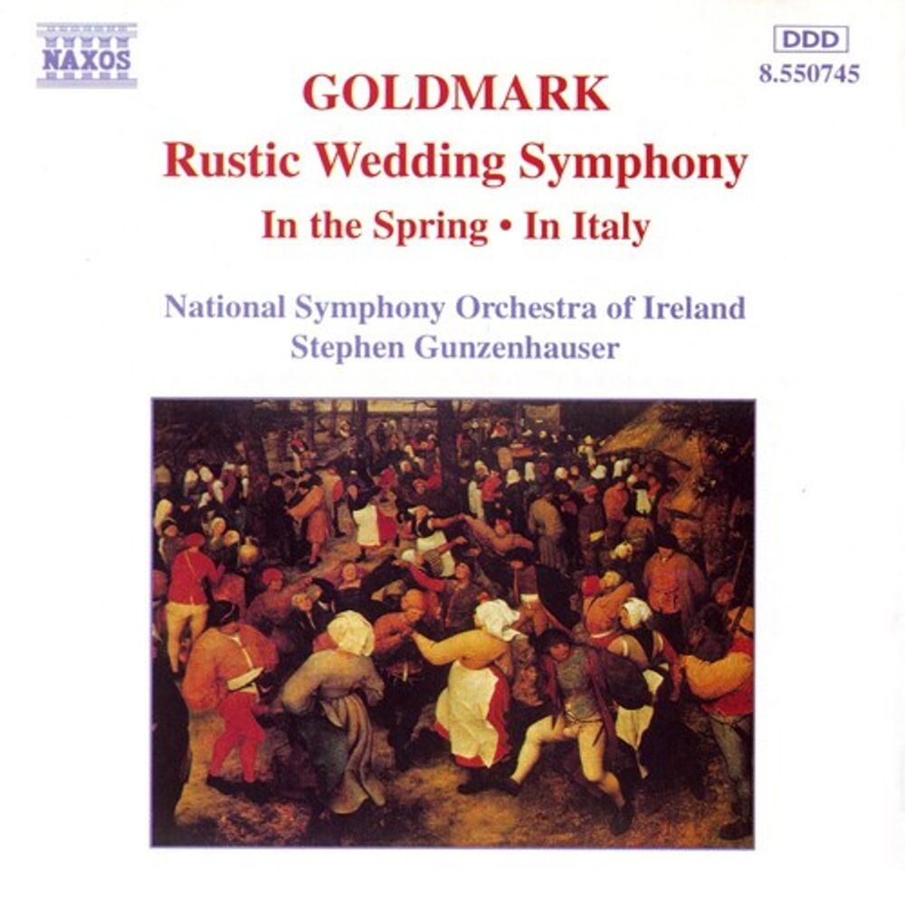 Диск CD Goldmark: Rustic Wedding Symphony - Karl Goldmark, National Symphony Orchestra of Ireland, Stephen Gunzenhauser
Диск CD Goldmark: Rustic Wedding Symphony - Karl Goldmark, National Symphony Orchestra of Ireland, Stephen Gunzenhauser