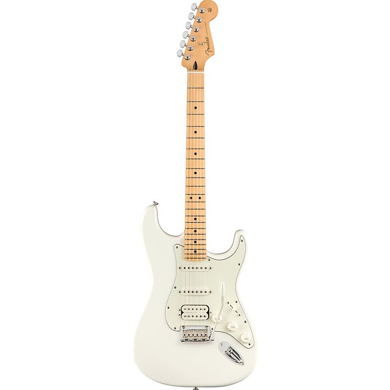 Fender Player Stratocaster HSS, кленовый гриф, электрогитара Polar White 0144522515
Fender Player Stratocaster HSS, кленовый гриф, электрогитара Polar White 0144522515