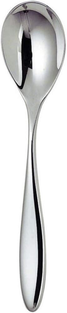 Alessi Mami 8-дюймовая ложка, зеркальный полироль из нержавеющей стали 18/10, набор из 6 шт., Silver
Alessi Mami 8-дюймовая ложка, зеркальный полироль из нержавеющей стали 18/10, набор из 6 шт., Silver