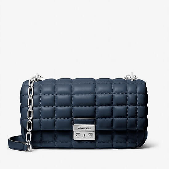 Сумка Michael Michael Kors Tribeca Large Quilted Leather, темно-синий
Сумка Michael Michael Kors Tribeca Large Quilted Leather, темно-синий