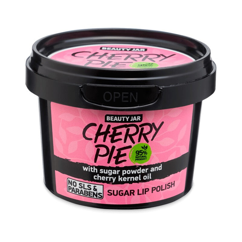 BEAUTY JAR Сахарный скраб для губ Cherry Pie смягчающий с маслом косточек вишни 120г
BEAUTY JAR Сахарный скраб для губ Cherry Pie смягчающий с маслом косточек вишни 120г