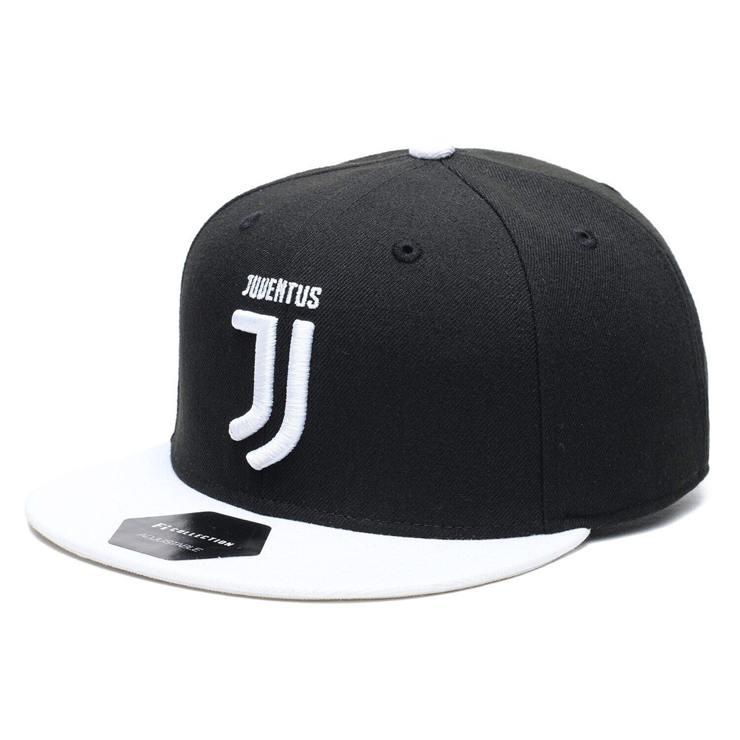 Мужская регулируемая бейсболка Snapback черного/белого цвета с логотипом Fi Collection Juventus Team
Мужская регулируемая бейсболка Snapback черного/белого цвета с логотипом Fi Collection Juventus Team