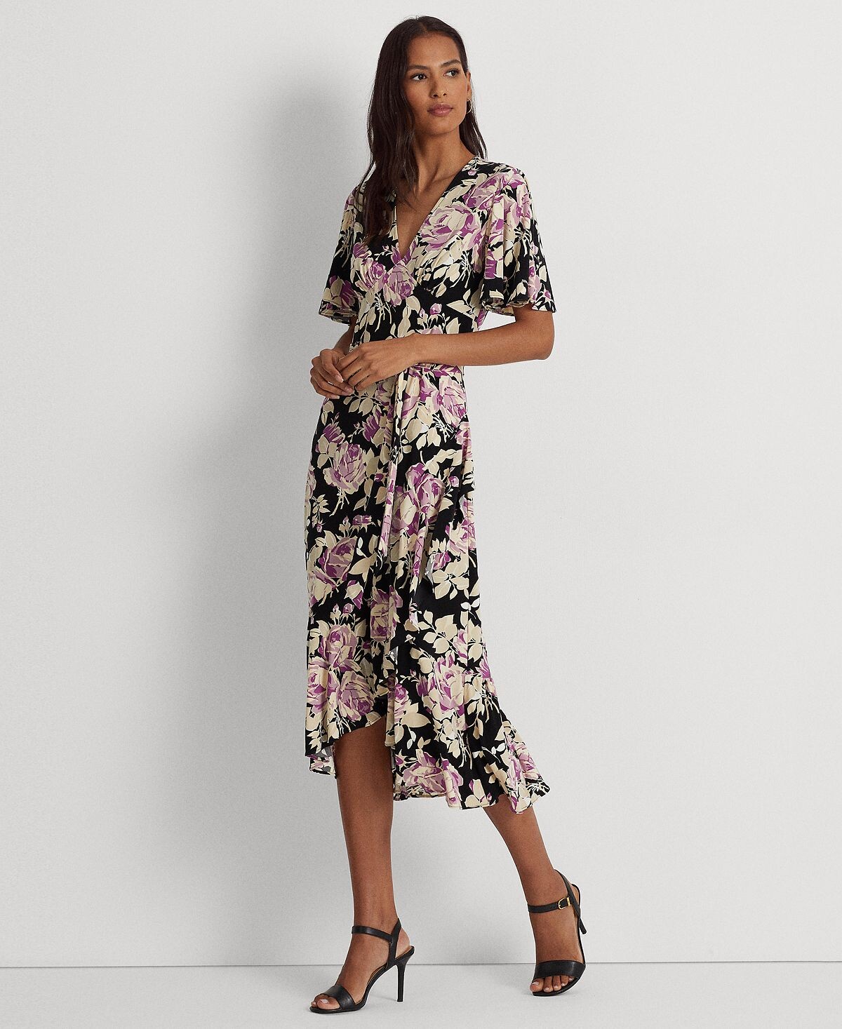 Женское платье из джерси с поясом и цветочным принтом Lauren Ralph Lauren, мульти
Женское платье из джерси с поясом и цветочным принтом Lauren Ralph Lauren, мульти