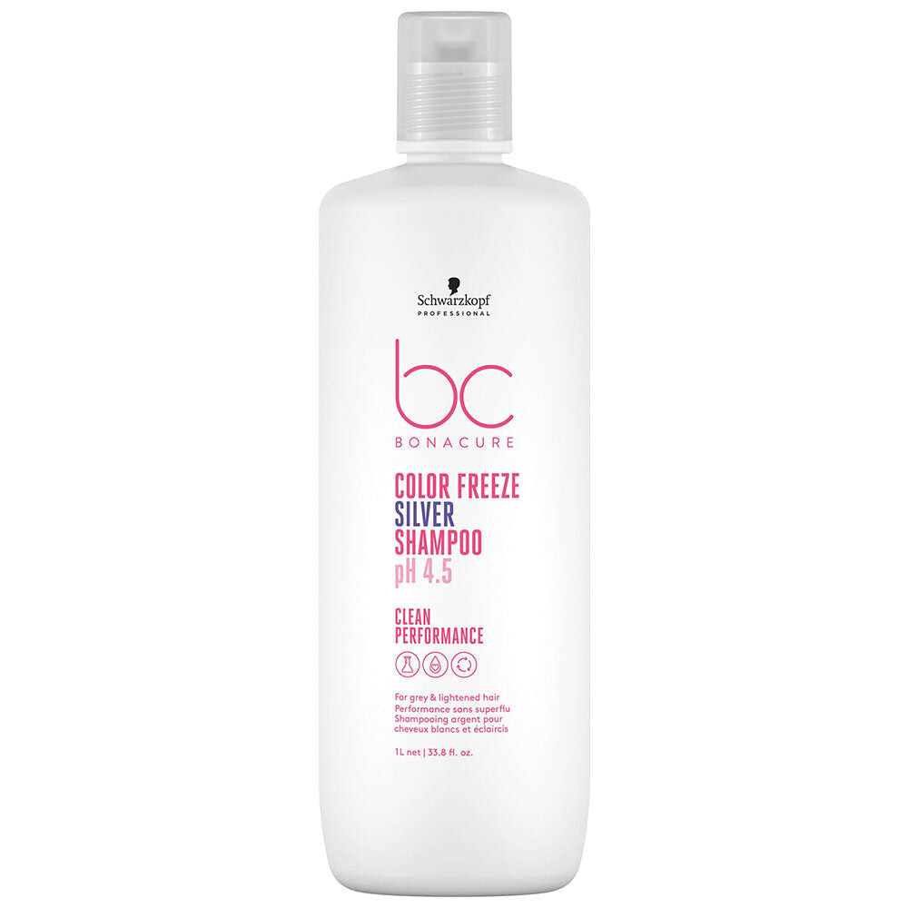 Schwarzkopf Professional BC Bonacure Color Freeze Silver Shampoo Шампунь с пигментом для холодных оттенков волос 1000мл
Schwarzkopf Professional BC Bonacure Color Freeze Silver Shampoo Шампунь с пигментом для холодных оттенков волос 1000мл