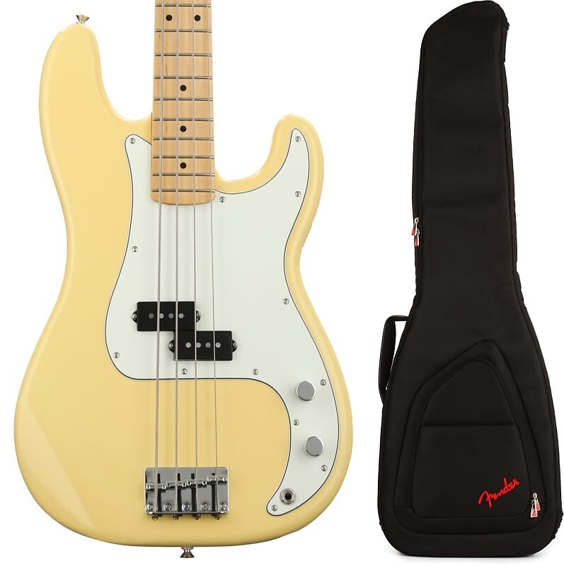 Бас-гитара Fender Player Precision Bass — сливочный крем с кленовой накладкой на гриф в комплекте с сумкой для электробаса Fender FB620 — черный 0149802534=1 0991522406=1
Бас-гитара Fender Player Precision Bass — сливочный крем с кленовой накладкой на гриф в комплекте с сумкой для электробаса Fender FB620 — черный 0149802534=1 0991522406=1