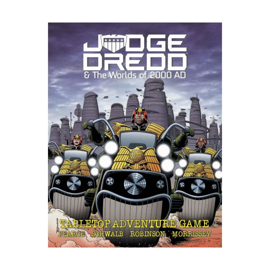Judge Dredd & the Worlds of 2000AD, Role Playing Games (Modiphius Entertainment), твердый переплет
Judge Dredd & the Worlds of 2000AD, Role Playing Games (Modiphius Entertainment), твердый переплет