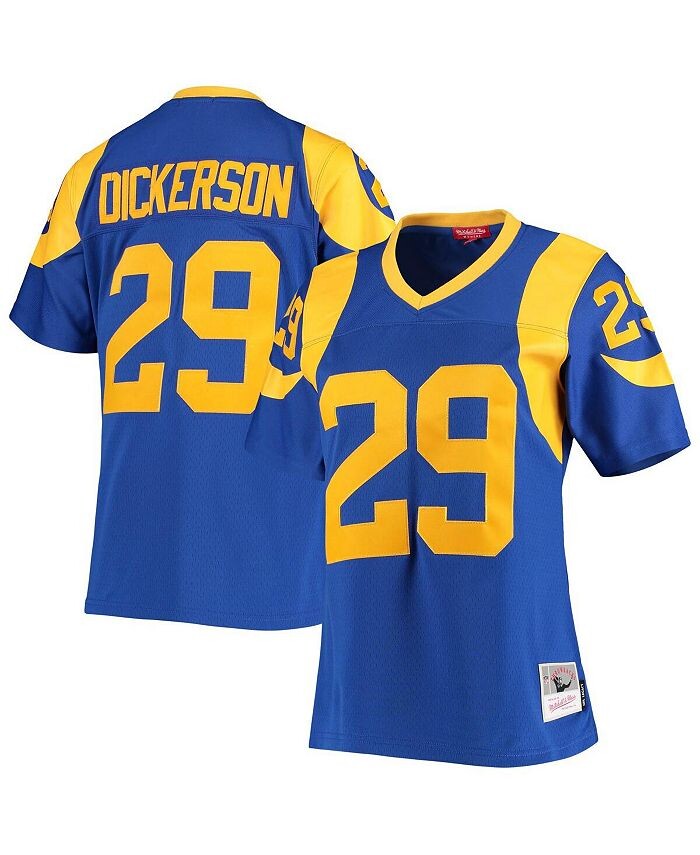 Женская футболка команды Eric Dickerson Royal Los Angeles Rams Legacy Replica Team Mitchell & Ness, синий
Женская футболка команды Eric Dickerson Royal Los Angeles Rams Legacy Replica Team Mitchell & Ness, синий