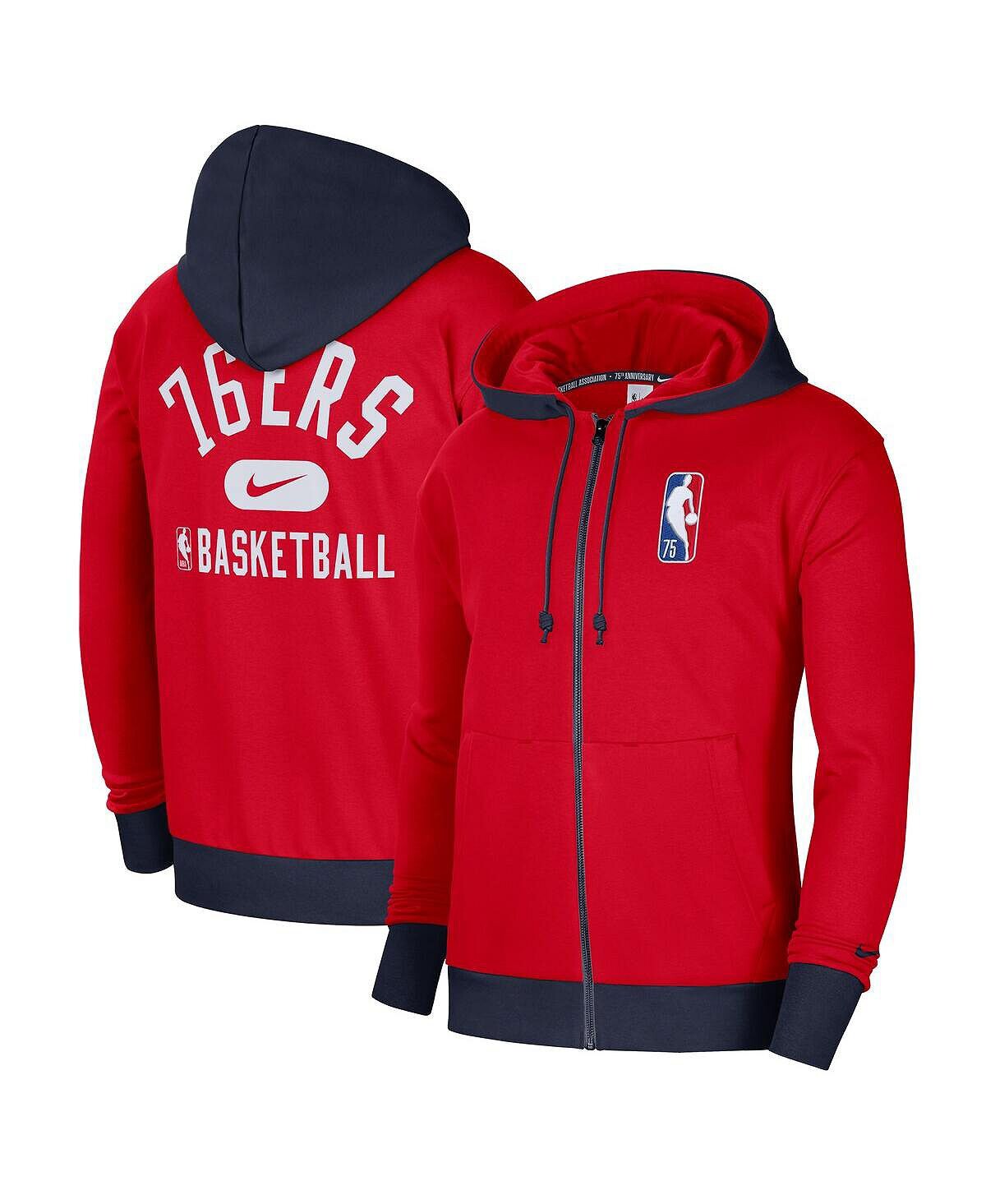 Мужская красная, темно-синяя толстовка с капюшоном на молнии philadelphia 76ers 2021/22 city edition courtside heavyweight fleece Nike, мульти
Мужская красная, темно-синяя толстовка с капюшоном на молнии philadelphia 76ers 2021/22 city edition courtside heavyweight fleece Nike, мульти