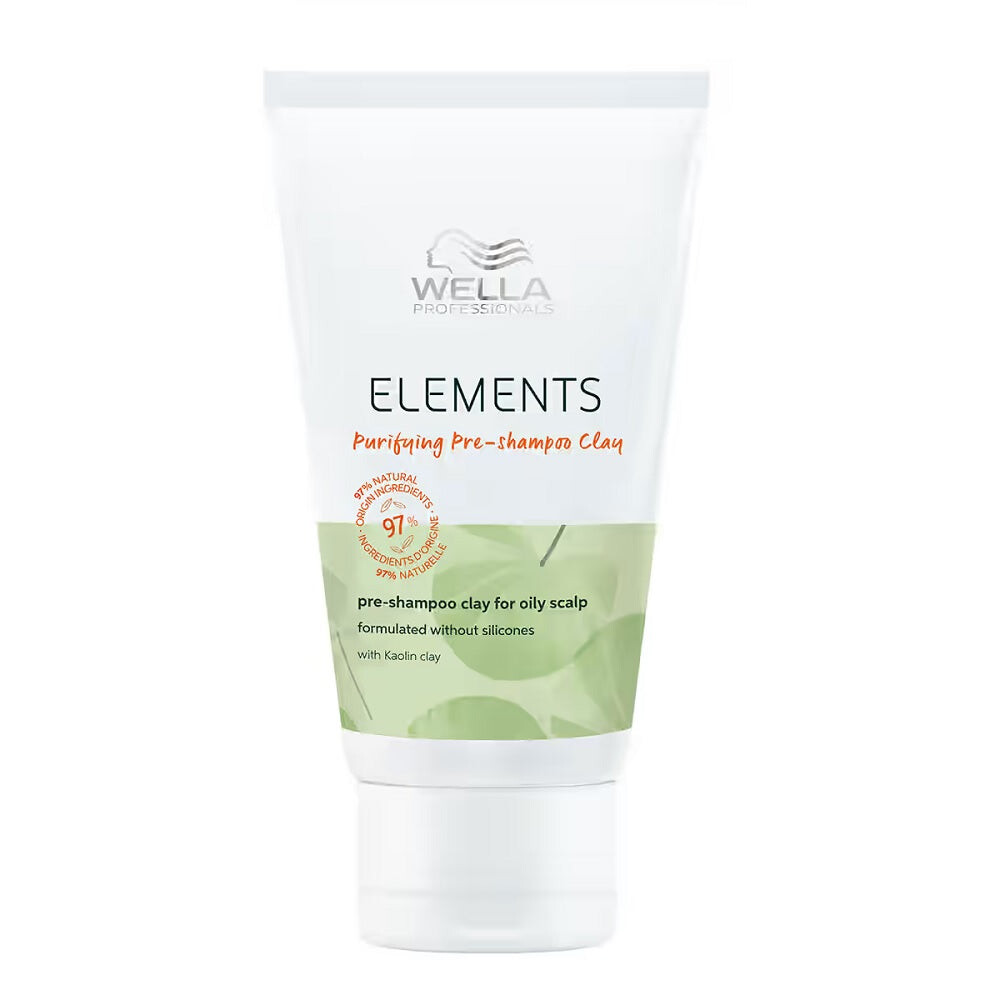 Wella Professionals Elements Purifying Pre-Shampoo Clay очищающая глина для использования перед мытьем головы 70мл
Wella Professionals Elements Purifying Pre-Shampoo Clay очищающая глина для использования перед мытьем головы 70мл