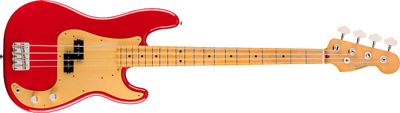 Fender Vintera '50s Precision Bass, кленовый гриф, красный дакота - MIM 0149612354
Fender Vintera '50s Precision Bass, кленовый гриф, красный дакота - MIM 0149612354