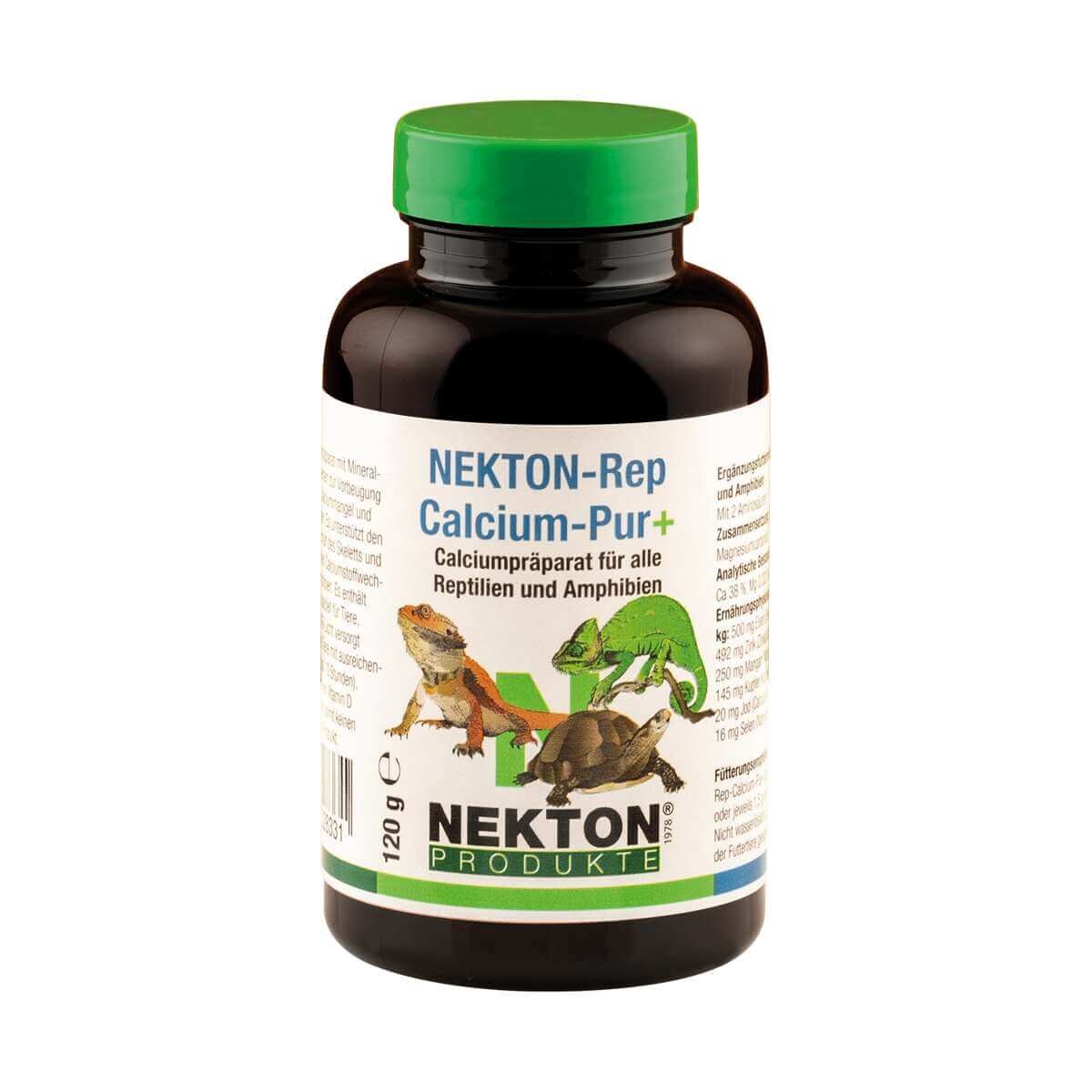 Кальциевая добавка для всех рептилий и амфибий Nekton-Rep-Calcium-Pur+, 120 г
Кальциевая добавка для всех рептилий и амфибий Nekton-Rep-Calcium-Pur+, 120 г