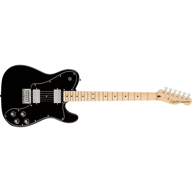 Squier by Fender Affinity Series Telecaster Deluxe, кленовый гриф, черный 378253506
Squier by Fender Affinity Series Telecaster Deluxe, кленовый гриф, черный 378253506