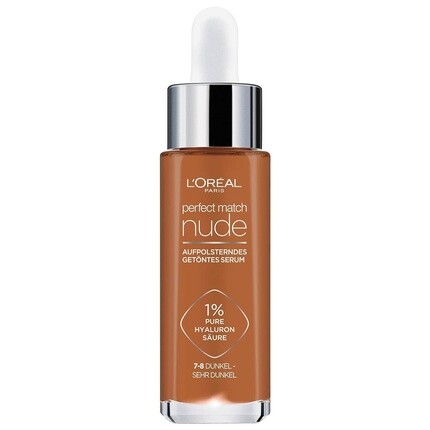 Тональная сыворотка с гиалуроновой кислотой Liquid Foundation Perfect Match 7-8 Dark - Very Dark 30 мл, L'Oreal
Тональная сыворотка с гиалуроновой кислотой Liquid Foundation Perfect Match 7-8 Dark - Very Dark 30 мл, L'Oreal
